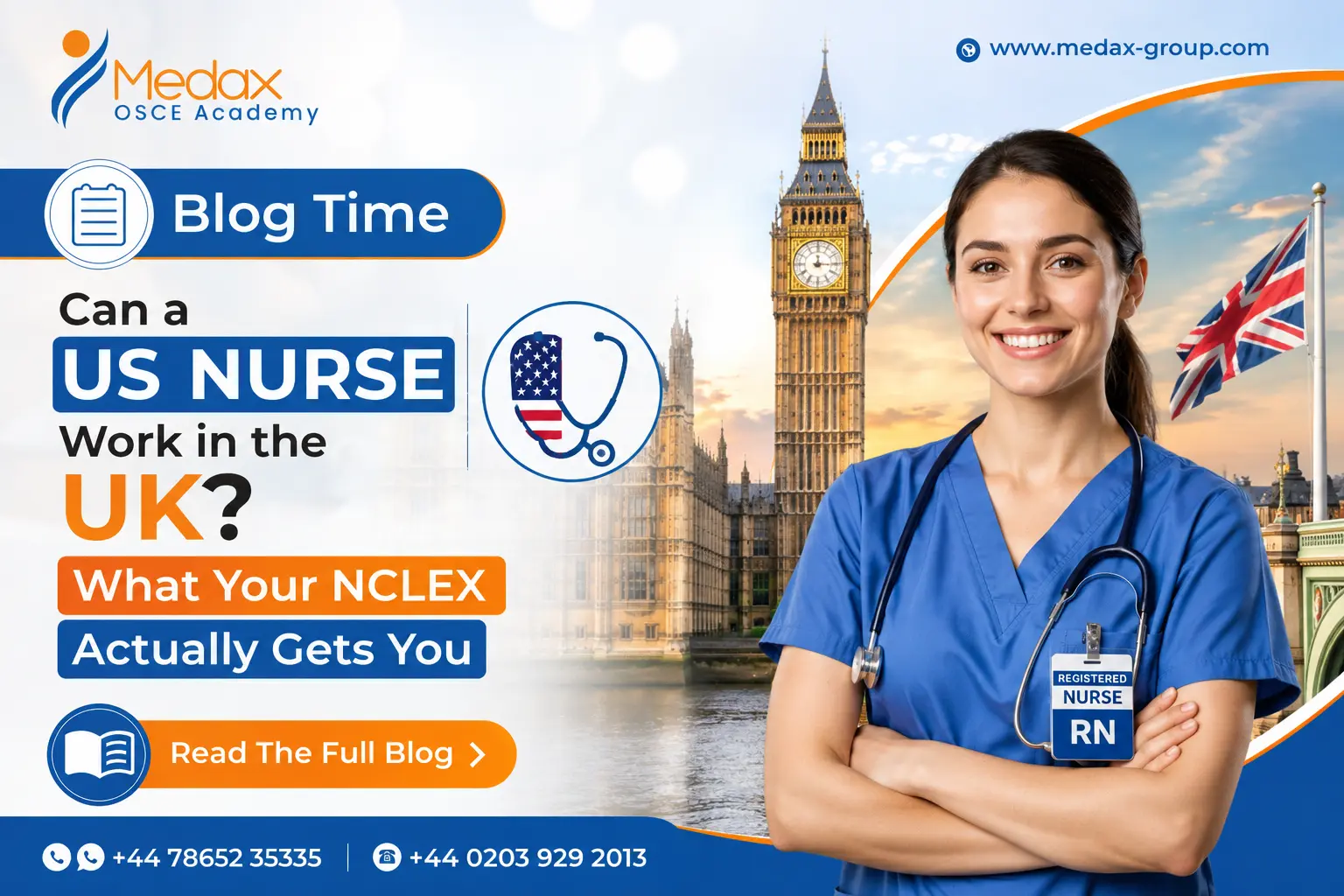 Can a US Nurse Work in the UK? What Your NCLEX Actually Gets You