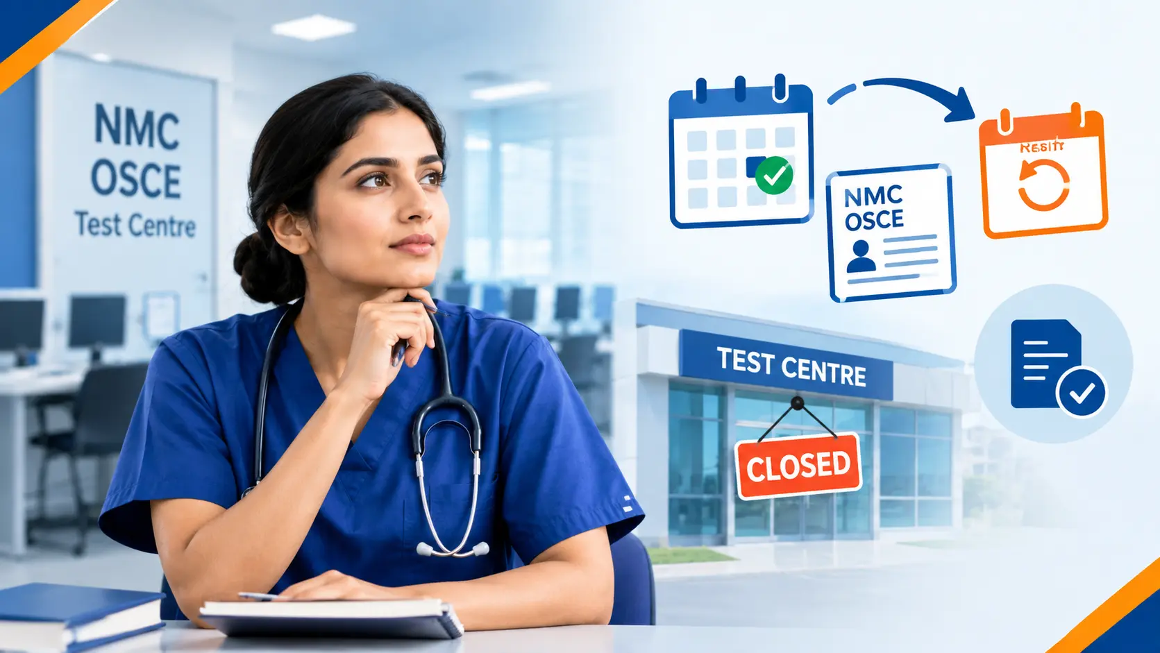 NMC OSCE Resit After a Test Centre Closure: What Happens to Your Booking