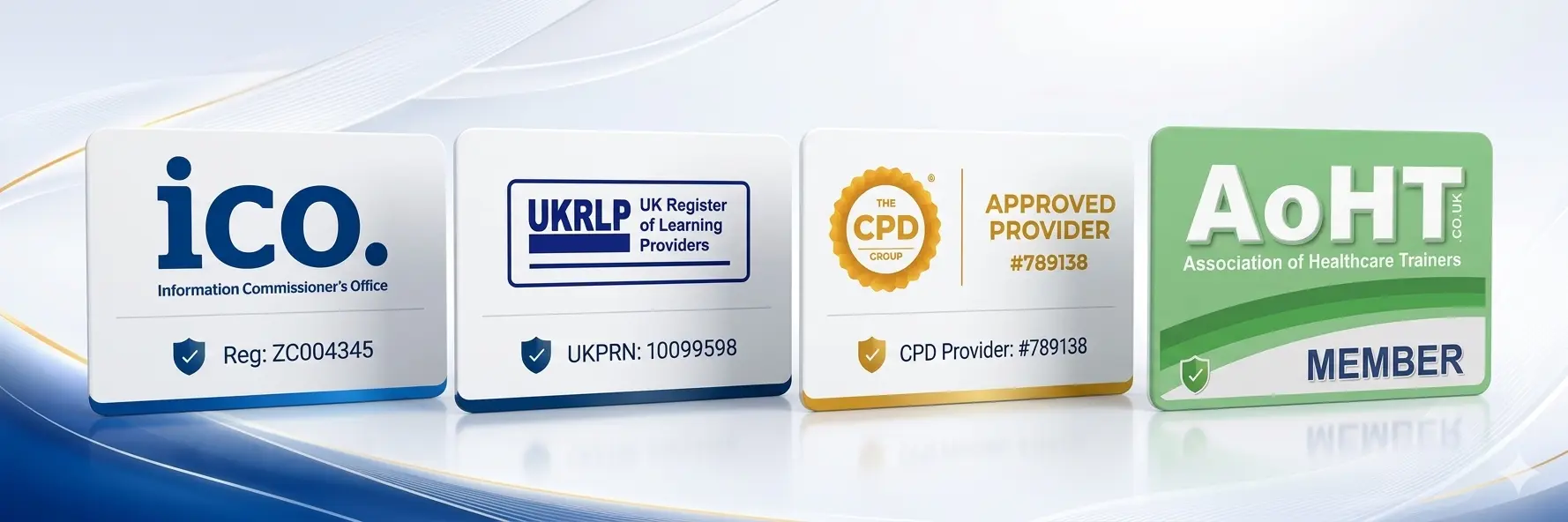 Trusted & Recognised Training Provider- accredition
